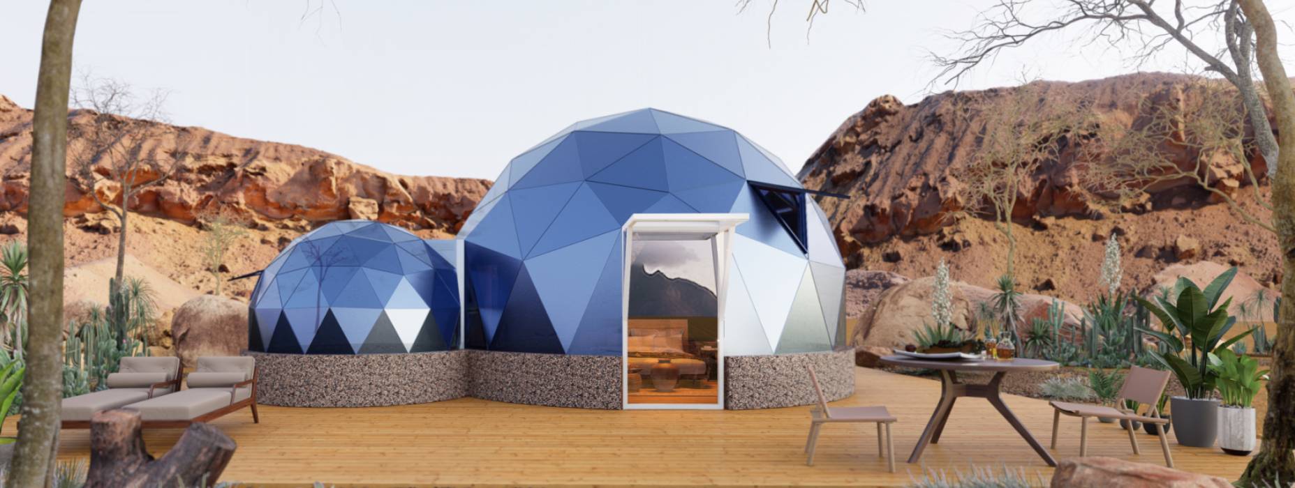 平乐县球形智能光伏玻璃星空房